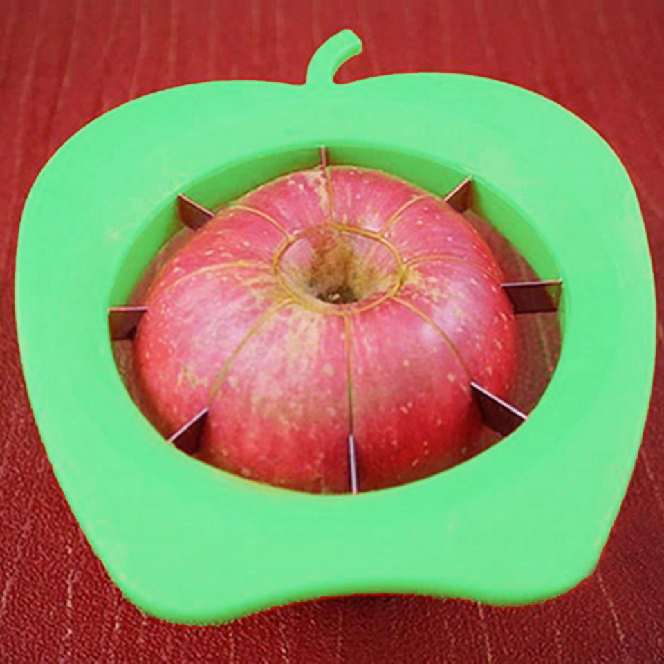 Multi-color Easy Apple Fruit Slicer. 