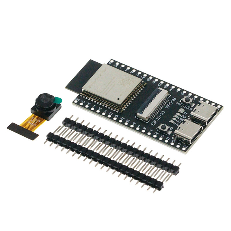 ESP32-S3 WROOM N16R8 CAM Development BoardWiFi Bluetooth Camera Module Onboard ESP32-S3-WROOM-1 N16R8 Module Easy Install Easy to Use with OV2640