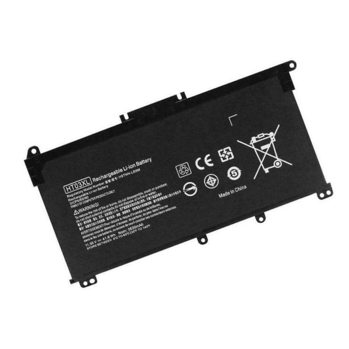 Laptop Battery For HT03XL Battery for HP Pavilion 14-CE 14-CF 14-cm 14M-DH 14-DQ 14-FQ 15-CW 15-DA 15-DB 15-DW 15-EF 17-by 17-CA:15-da0053wm 15-da0002dx 14m-dh1003dx 15-da0012dx HSTNN-DB8R DB8S IB80 IB8O LB8L LB8M UB7J Series