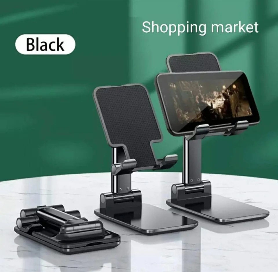 Mobile Phone Holder Stand Foldable Desktop Lazy Bedside Bracket Support. 