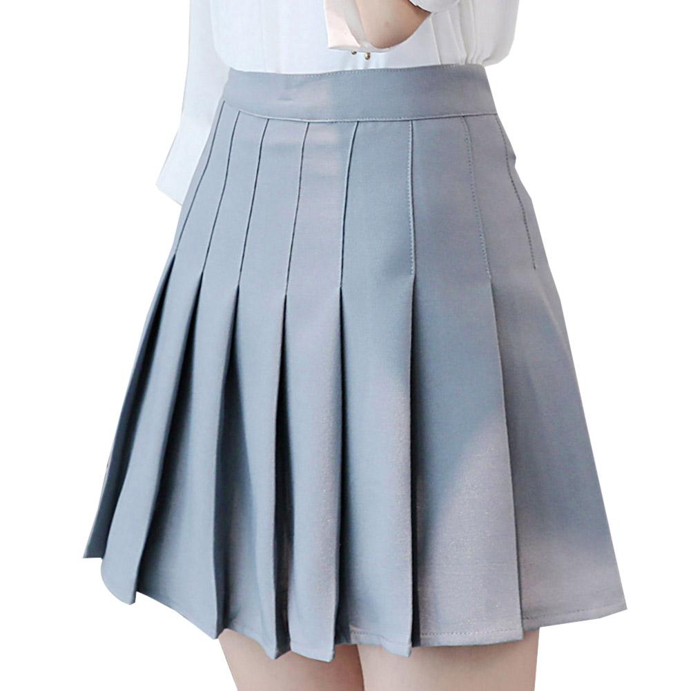 a-line pleated tennis skirt