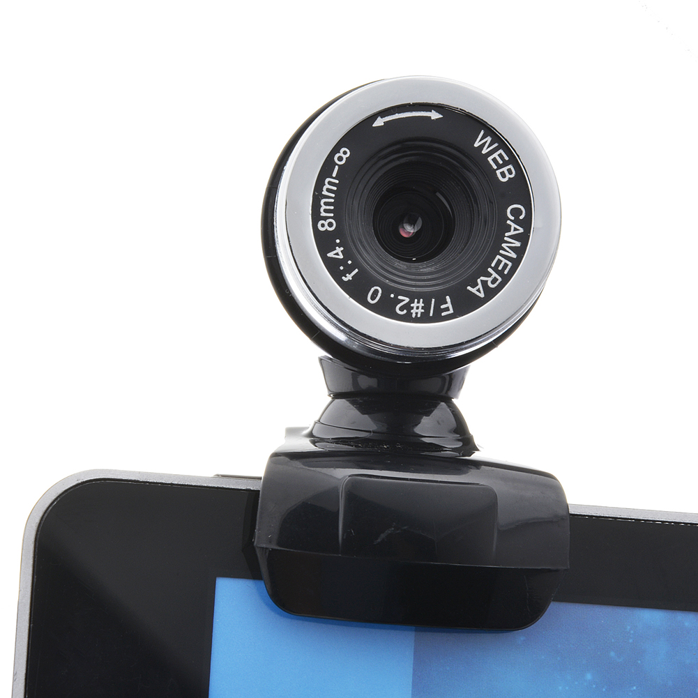 USB Webcam 12.0 MP HD Web Cam Computer Laptop PC 360 Degree Rotatable Clip-on Glass Lens Camera for Youtube Skype MSN. 