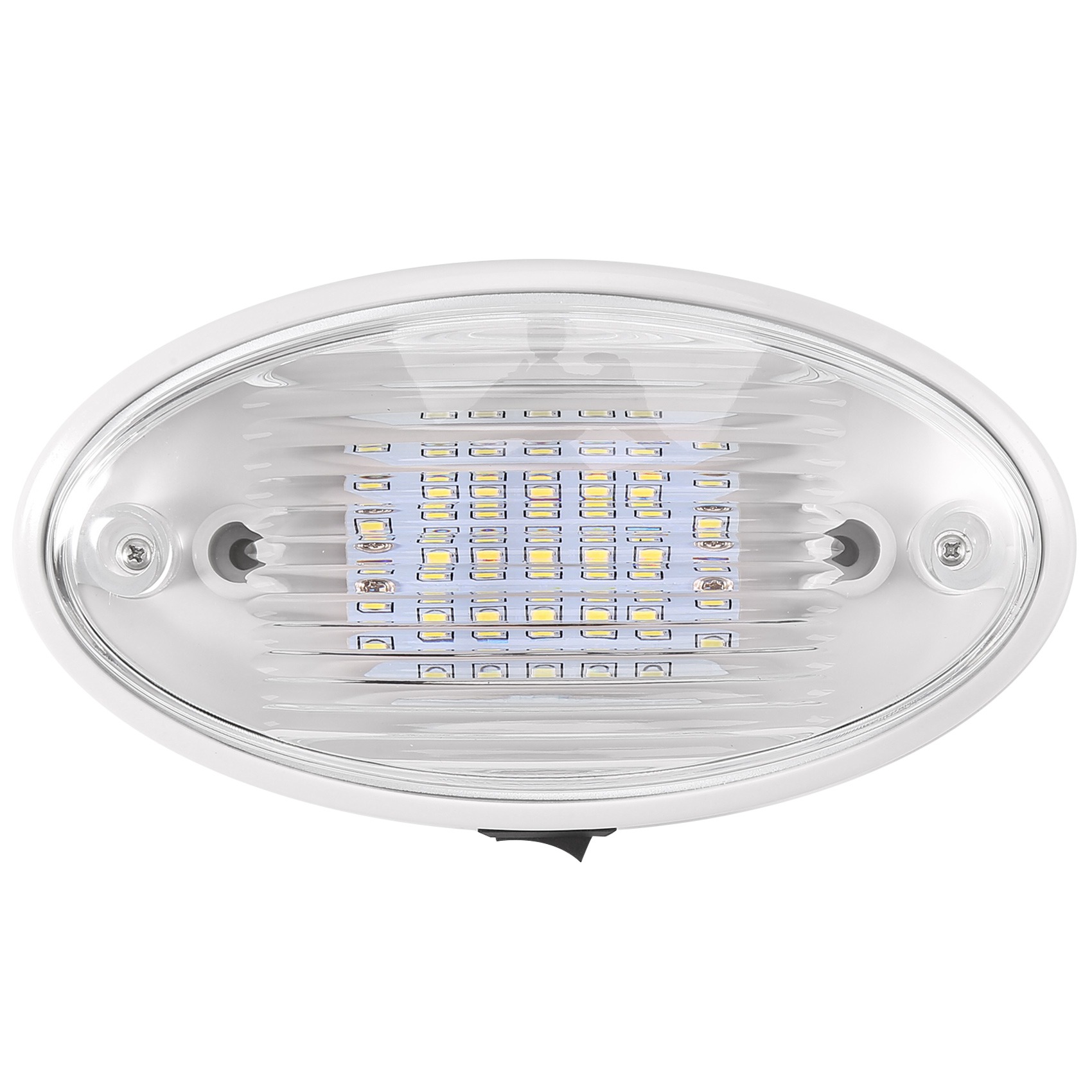 12V LED Light with Switch Caravan Motorhome Boat Awning Annex Tunnel Boot White