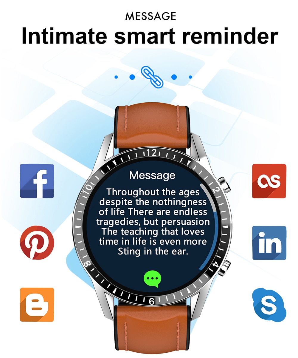 Smart Watch Men Bluetooth Call Music Player Heart Rate ip67 Waterproof Fitness Smartwatch For HuaWei Android IOS Watches. 