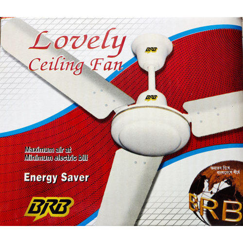 BRB Lovely Ceiling Fan 56" Off White (Warranty: 7 Years, Service Warranty: 15 Years। 100% Authentic Products). 