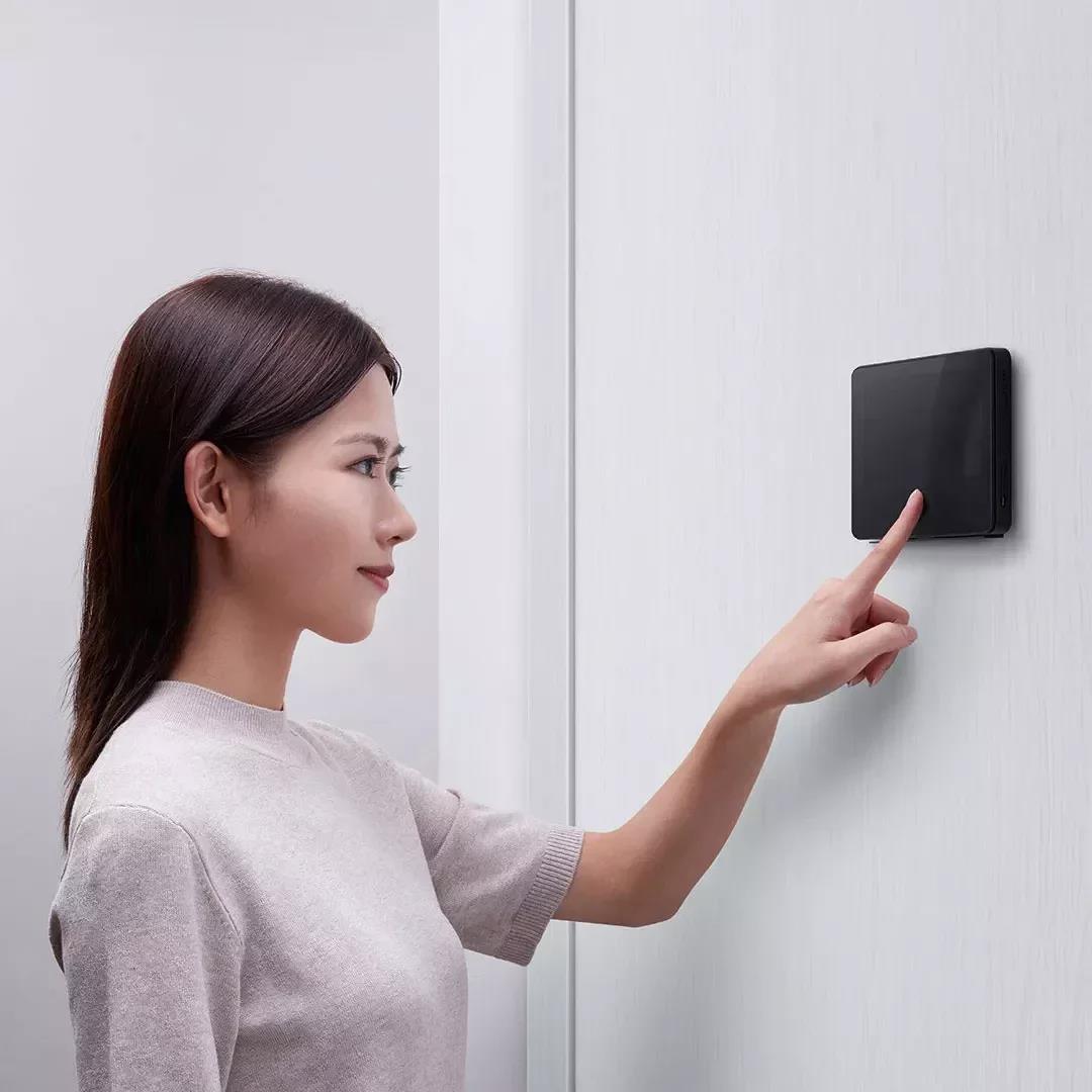 M1 Xiaobai Smart Camera Doorbell Cat Eye Infrared Night Vision Face Detector AI Human Detection LCD Display Work with For Mi App. 