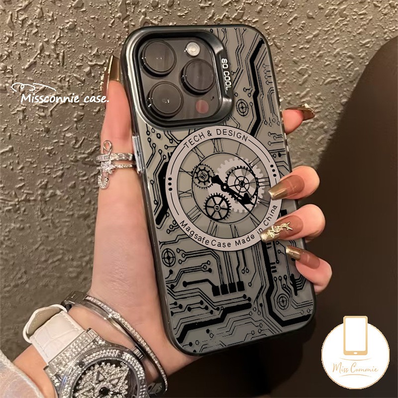 For Infinix Hot 40i 30i Smart 8 6 7 5 Pro Plus Pop 8 7 Note 12 G96 30 40 Pro Hot 30 10 9 11 Play Tecno Spark 20C 10C GO 2024 10 20 Pro Camon 20 Cool Mechanical Watch Pattern Case. 