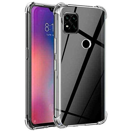 Cover SEAHAI Per Xiaomi Redmi 10A / Redmi 9C NFC – Trasparente Con Protezione Schermo Integrata – Antiurto Full Body – Blu Scuro