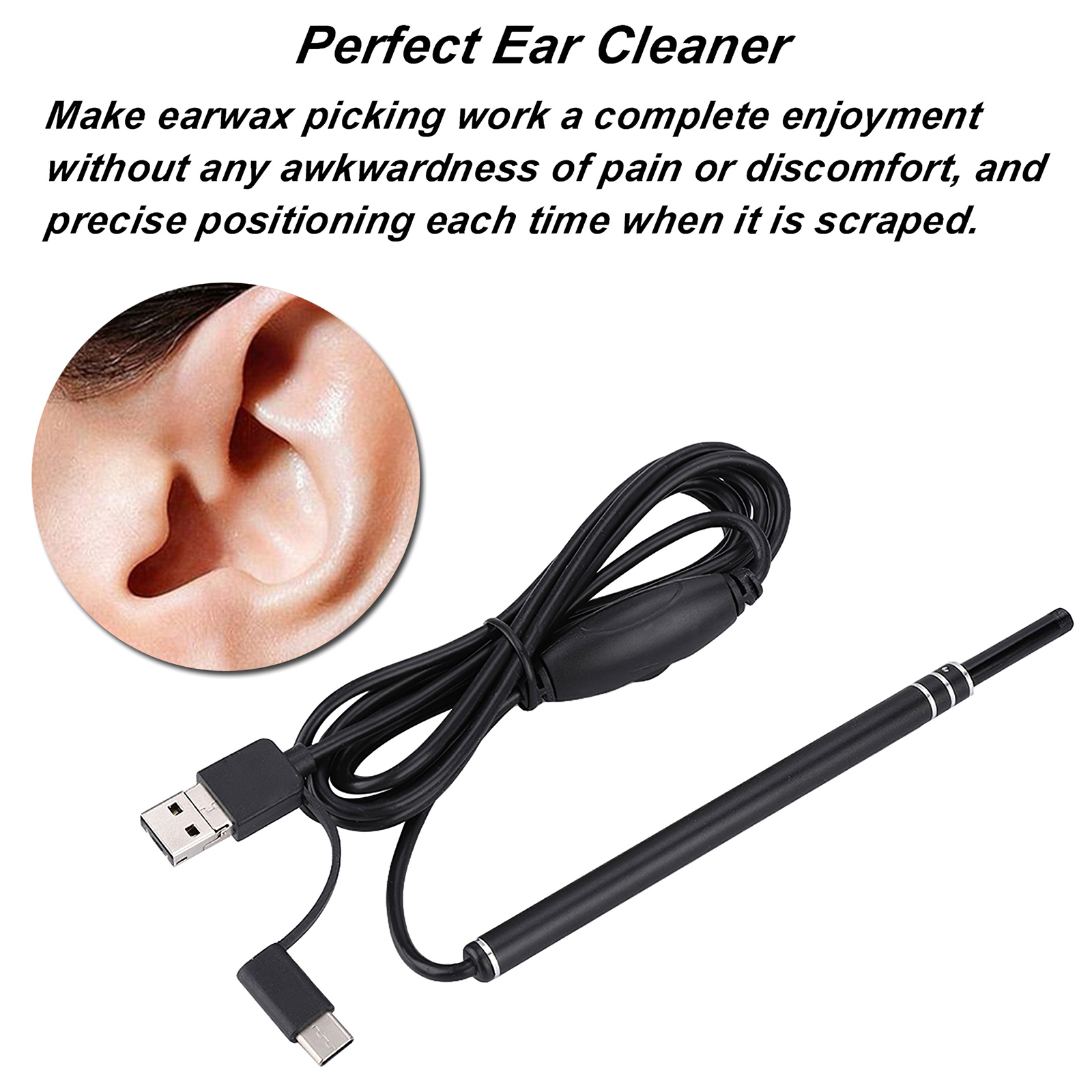 Black ear scoop