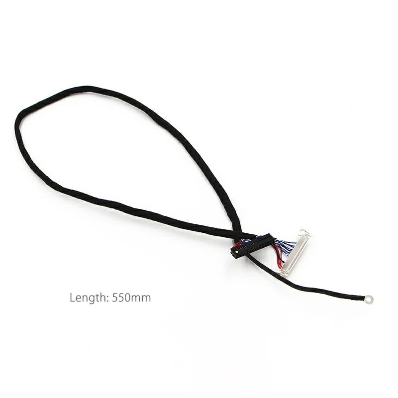 LVDS Cable 1ch 8bit 30 pin Left & Right Power Variant for 1366x768 18.5 to 32inch TV Monitor. 