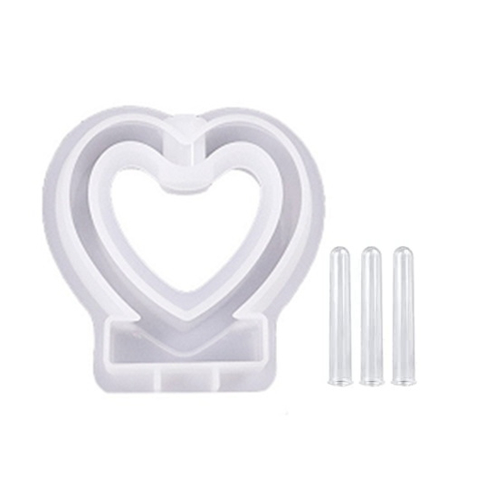 Heart Shaped Resin Molds for Plant Propagation Station, Home Decor