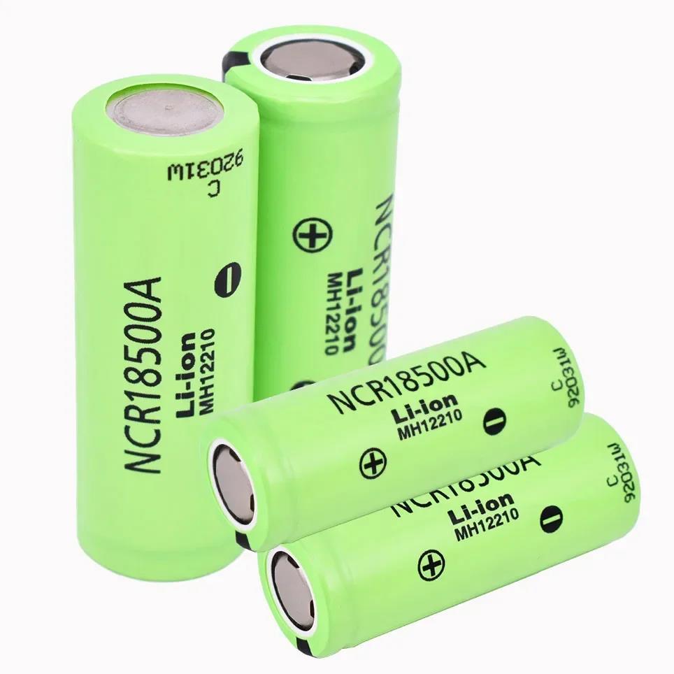 New high-quality 18500 3.7V 2040mAh NCR18500A 3.7V battery for flashlights, toy flashlights, etc lithium battery. 