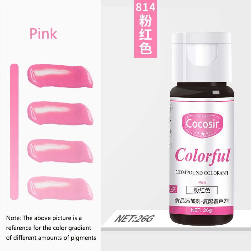 1PC Food Coloring Gel for Baking Fondant and Cooking Concentrated Icing Food Color Dye Pastry Decorating Tools Cake Accessories. 