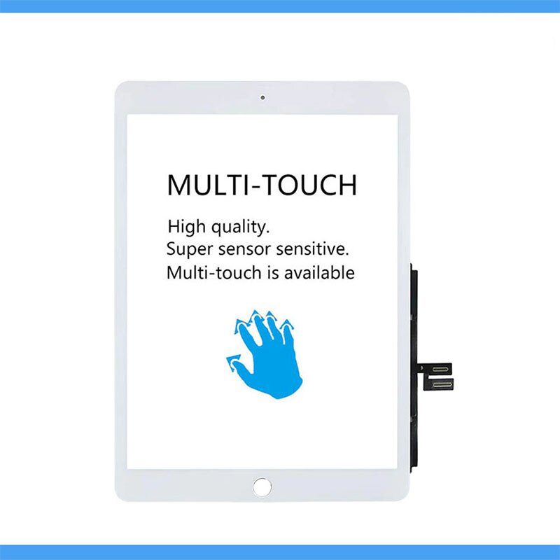 New For iPad 9 9th Gen 2021 A2603 A2604 iPad9 10.2 LCD Outer Touch Screen Digitizer Front Glass Display Touch Panel Replacement. 