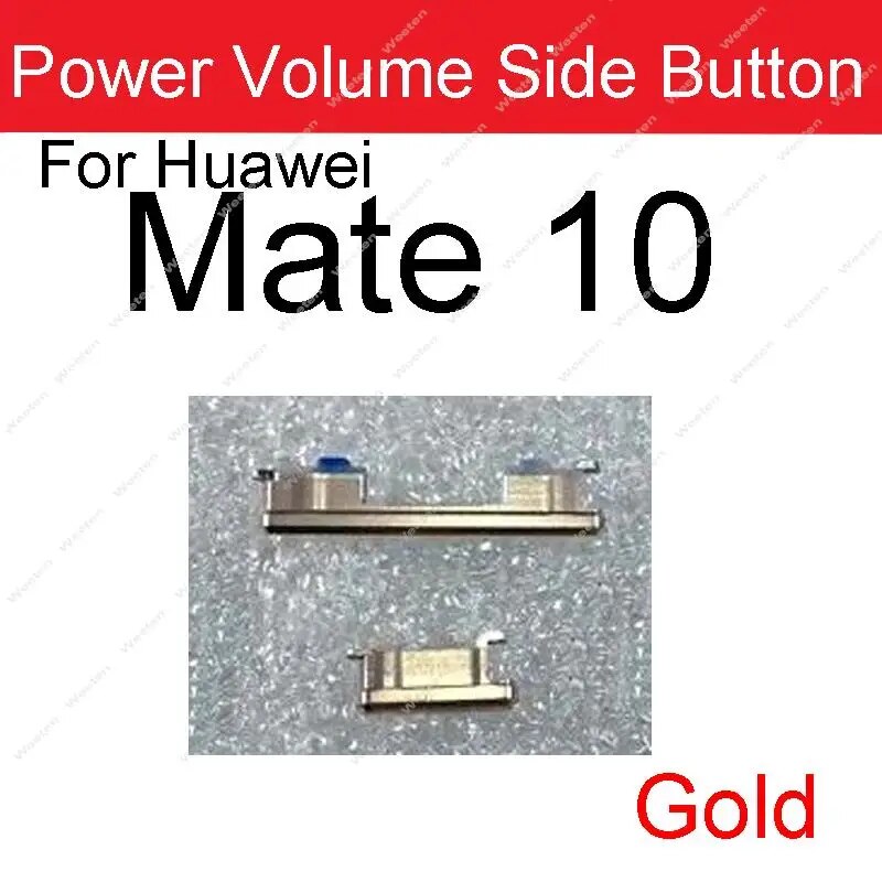 Side Power Volume Buttons Key For Huawei Mate 10 Lite 10 Pro Power On Off Volume Up Down Switch Buttons Phone Replacement Parts. 