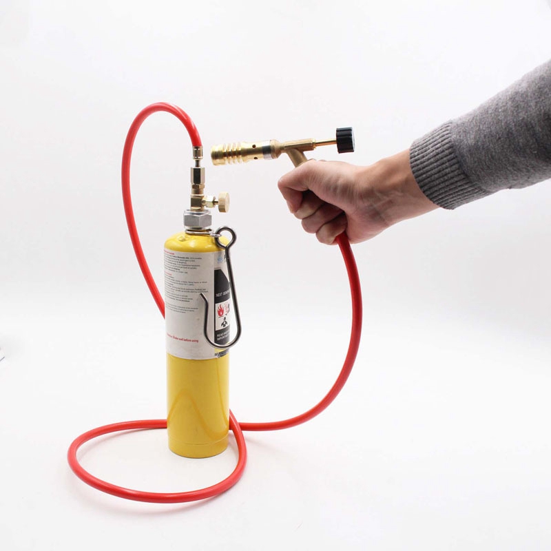 for Mapp Gas Turbo Torch Plumbing Turbo Torch with Hose for Solder Propane Welding Kit(null). 