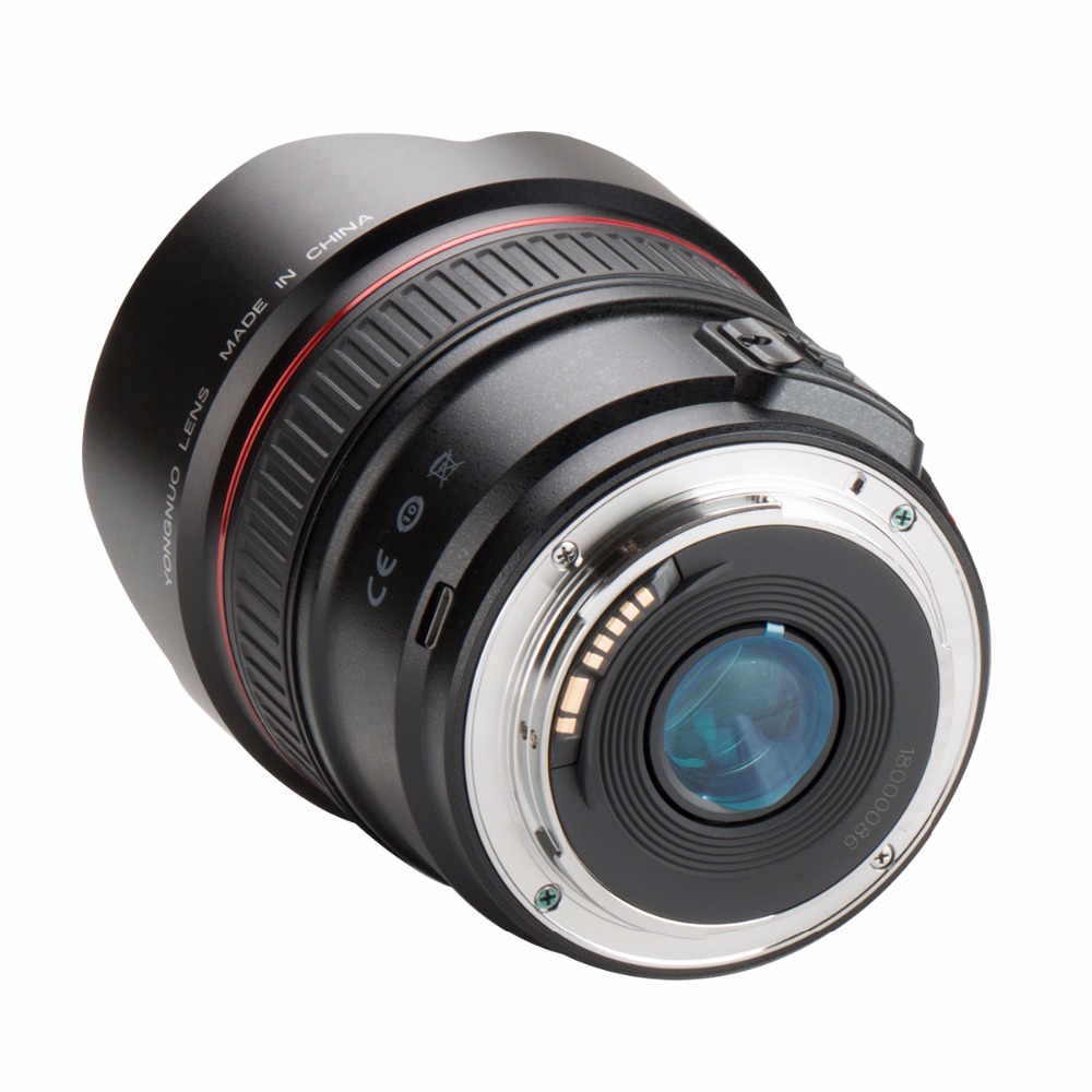 YONGNUO 14mm F2.8 Ultra-wide Angle Prime Lens YN14mm Auto Focus AF MF Metal Mount Lens for Canon 700D 80D 5D Mark III IV Nikon. 