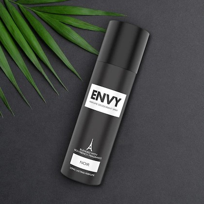 ENVY Noir Body Unisex Deodorants Spray - 120ML Perfume Fragrance Scent. 