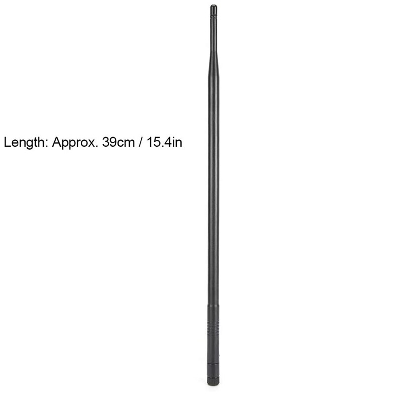 2X 12DBI WiFi Antenna, 2.4G/5G Dual Band High Gain Long Range WiFi Antenna with RPPSMA Connector for Wireless Network. 