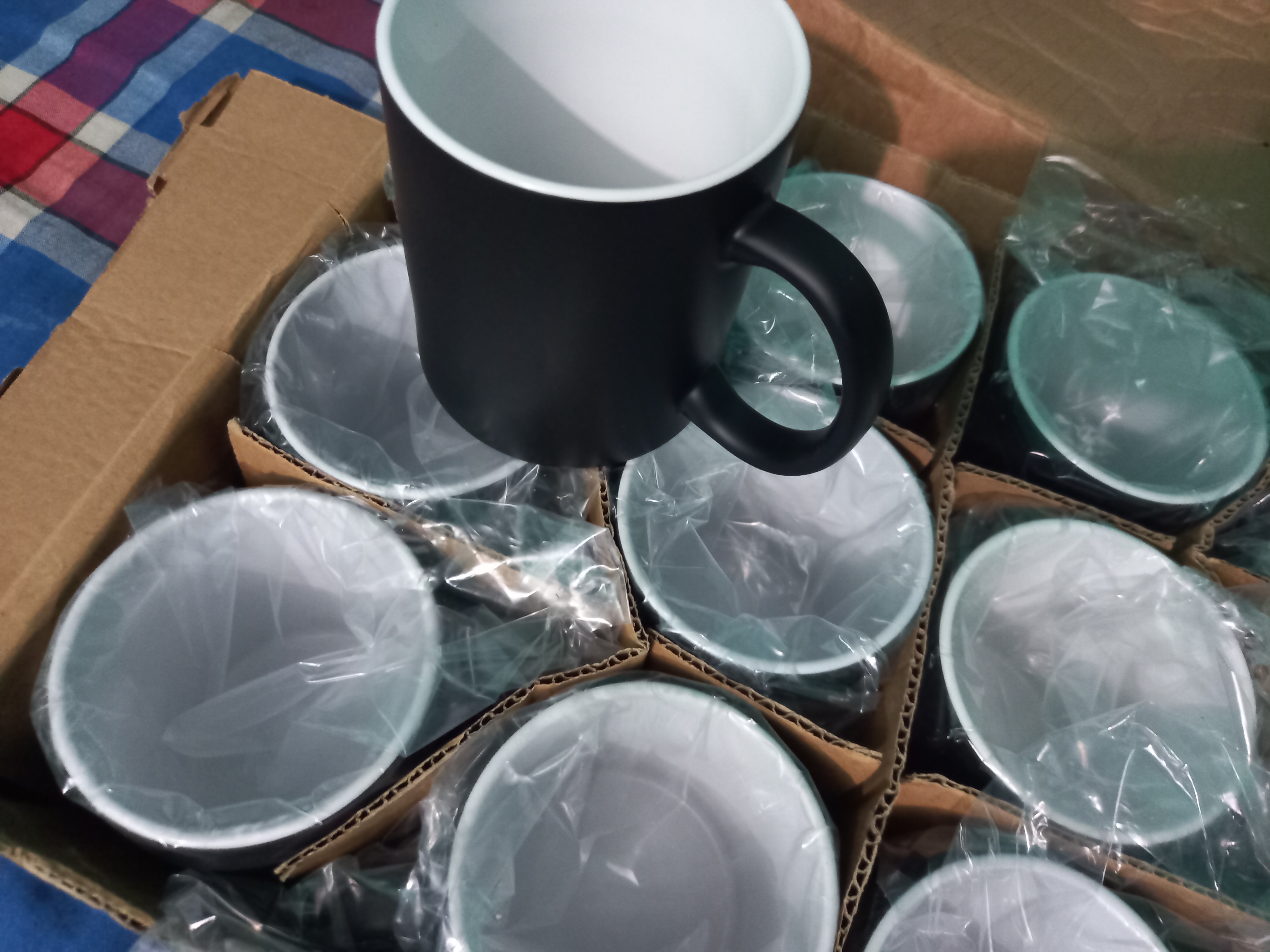 Magic Mug Print with own Photo, logo or Text. 