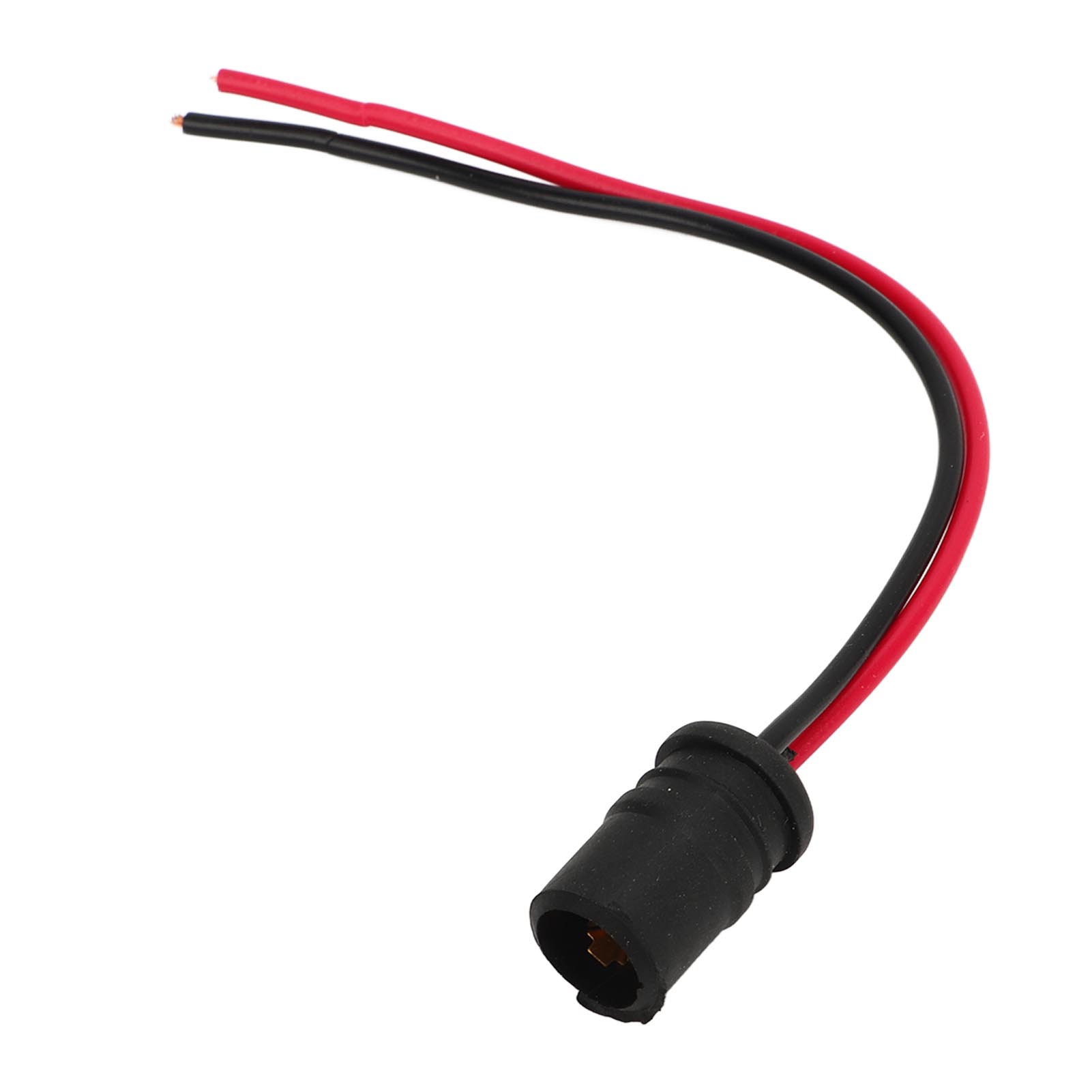 T10 Socket Holder Vibration Proof T10 W5W Light Bulb Extension Socket Waterproof Long Lasting Rubber High Durability for Car. 