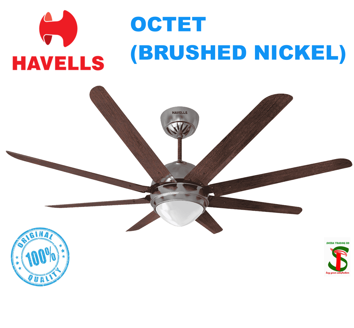HAVELLS OCTET Ceiling Fan 8 Blades 