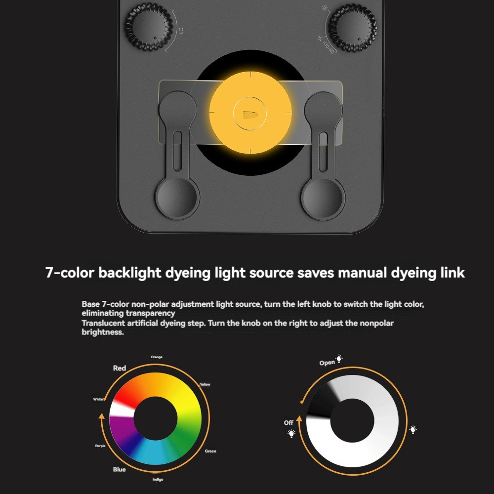 APEXEL Portable High-definition Magnifying Glass 100 Times Microscope Outdoor Exploration with Base Identification Instrument. 