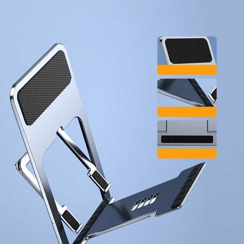 Universal Desktop Mobile Phone Holder Stand for IPhone Xiaomi Adjustable Foldable Table Cell Phone Desk Stand Holder. 