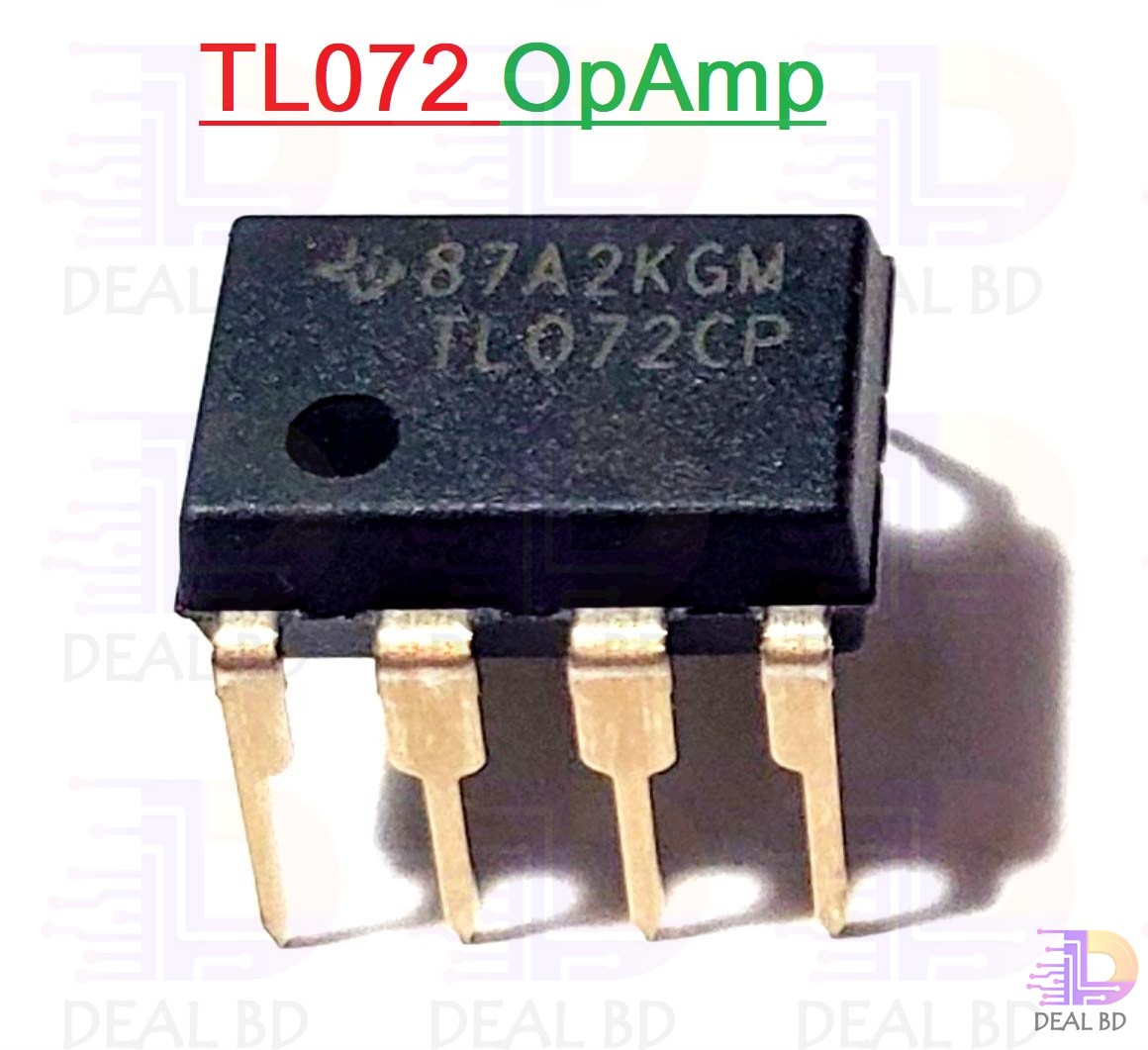 2Pcs TL072CP TL072 Dual Low Noise JFET Input Operational Amplifier A Class IC Op Amp Chip Breadboard Friendly IC DIP 8 Pin. 