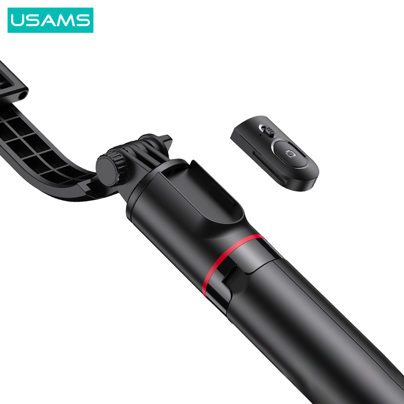 USAMS US-ZB256 Tripod Stand Smart Selfie Stick 360 Rotation 1.13m Wireless Selfie Stick. 