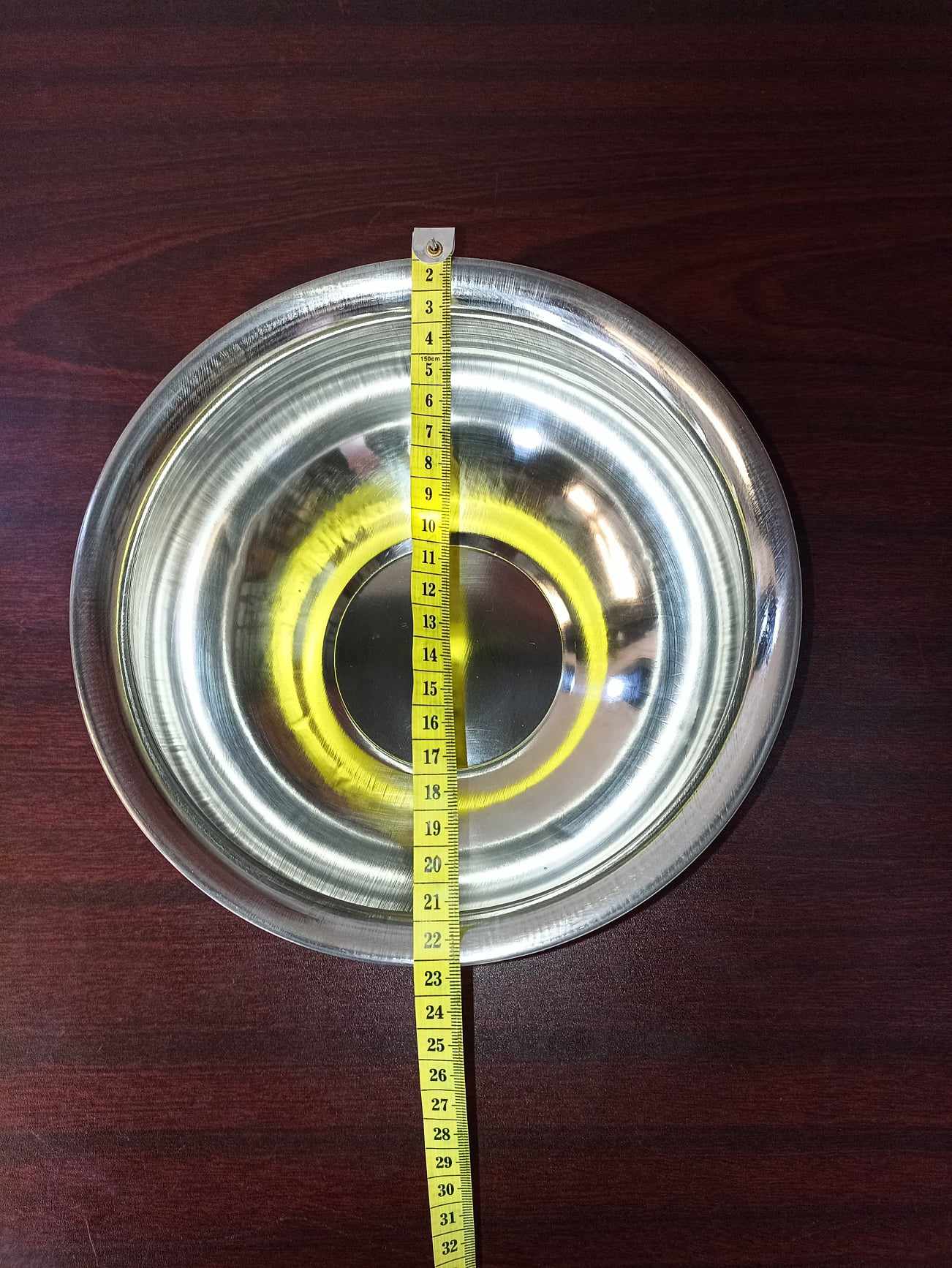 Stainless Steel Patil - Hari No 16 Size for Kitchen. 
