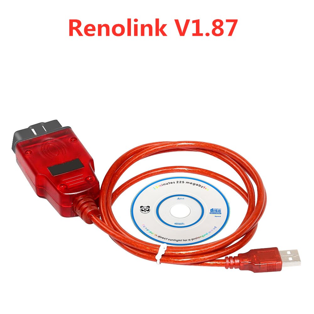 New Renolink V1.87 V1.94 V1.99 ECU Programmer For Renault ECU Resetting Key Coding UCH Match Dashboard Coding OBD2 Airbag Reset. 
