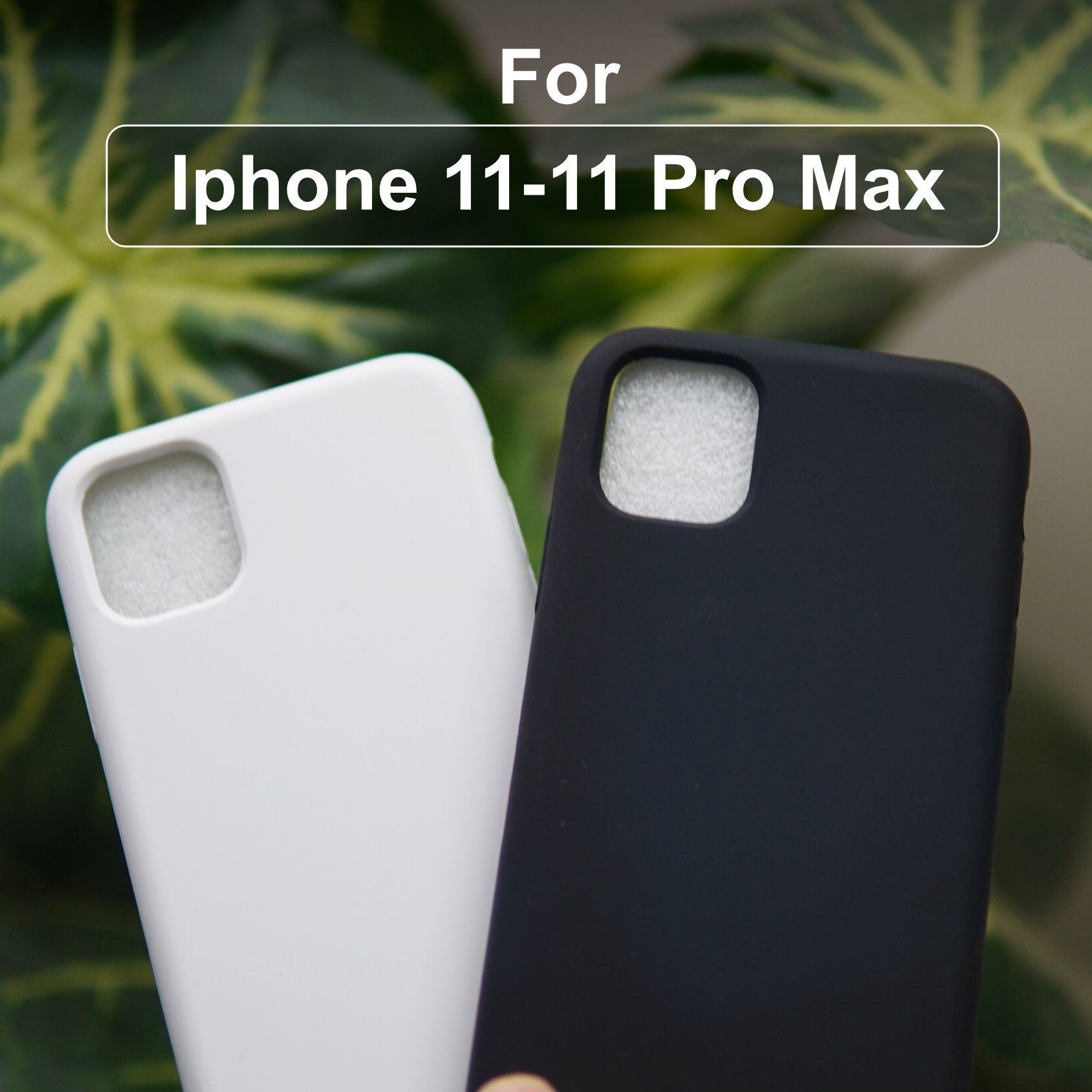 Iphone 11/ Iphone 11 Pro / Iphone 11 Pro Max Silicone + Transparent Cover Combo Offer | 4 Pcs Cable Protector Free