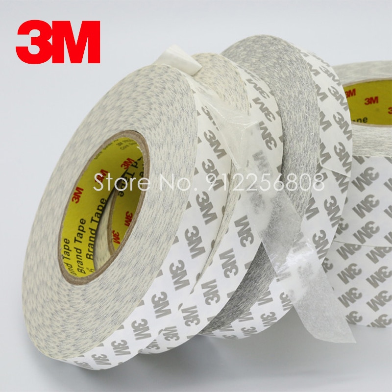 50/10Meter/Roll Double Sided Tape Adhesive 3M 9080 LED Light Strip Tape Ultra-Thin Strong Sticky Width:5/8/10/12/15/20/25/30mm. 