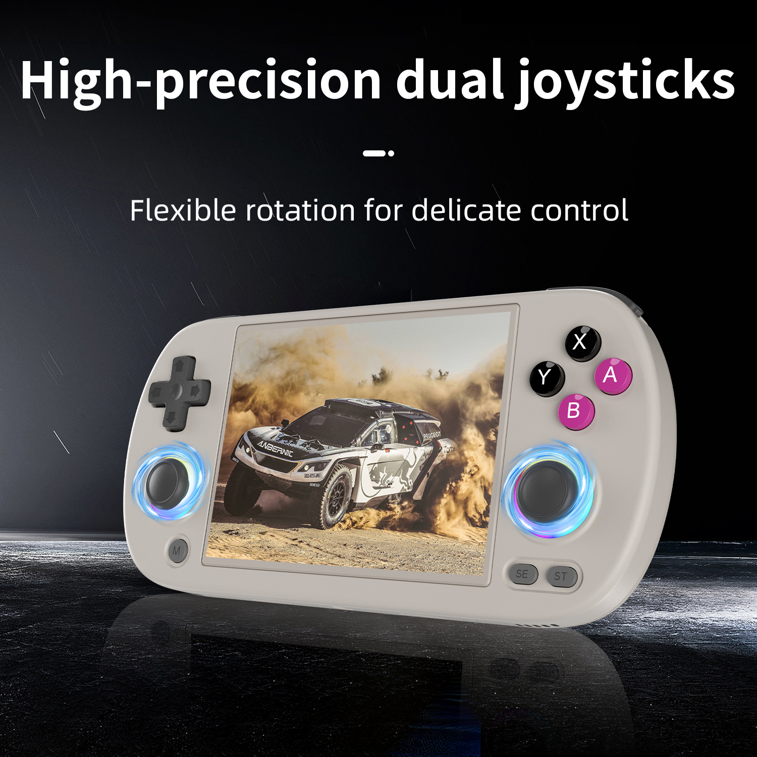ANBERNIC RG40XX H 64 Bit Linux Retro Handheld Game Console 4.0'' IPS Screen Supports 5G WiFi Bluetooth HD-Support Output RG40XXH. 