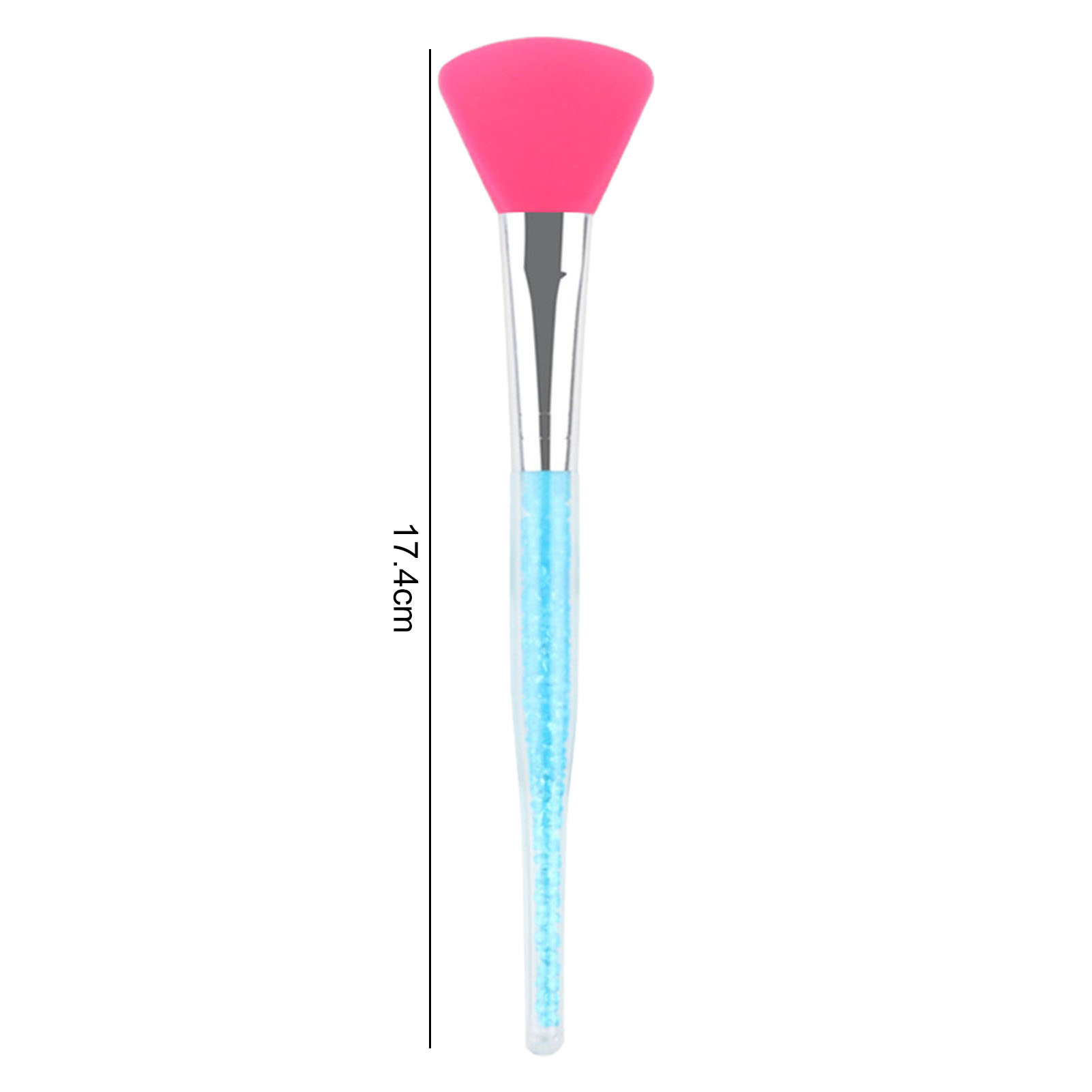 Face Mud Applicator Ergonomic Handle Makeup Mud Cream Applicator Cosmetic Brush. 
