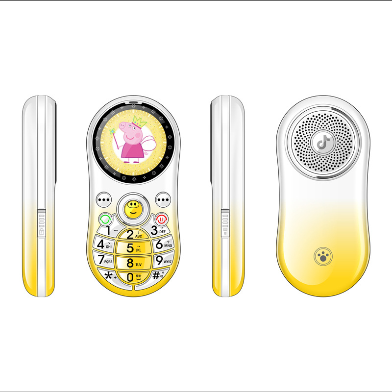 Ring Net Small Mobile Phone No Internet Game Mobile All Netcom 4G Children Primary and Secondary School Cartoon Mobile Phone Factory Wholesale. 