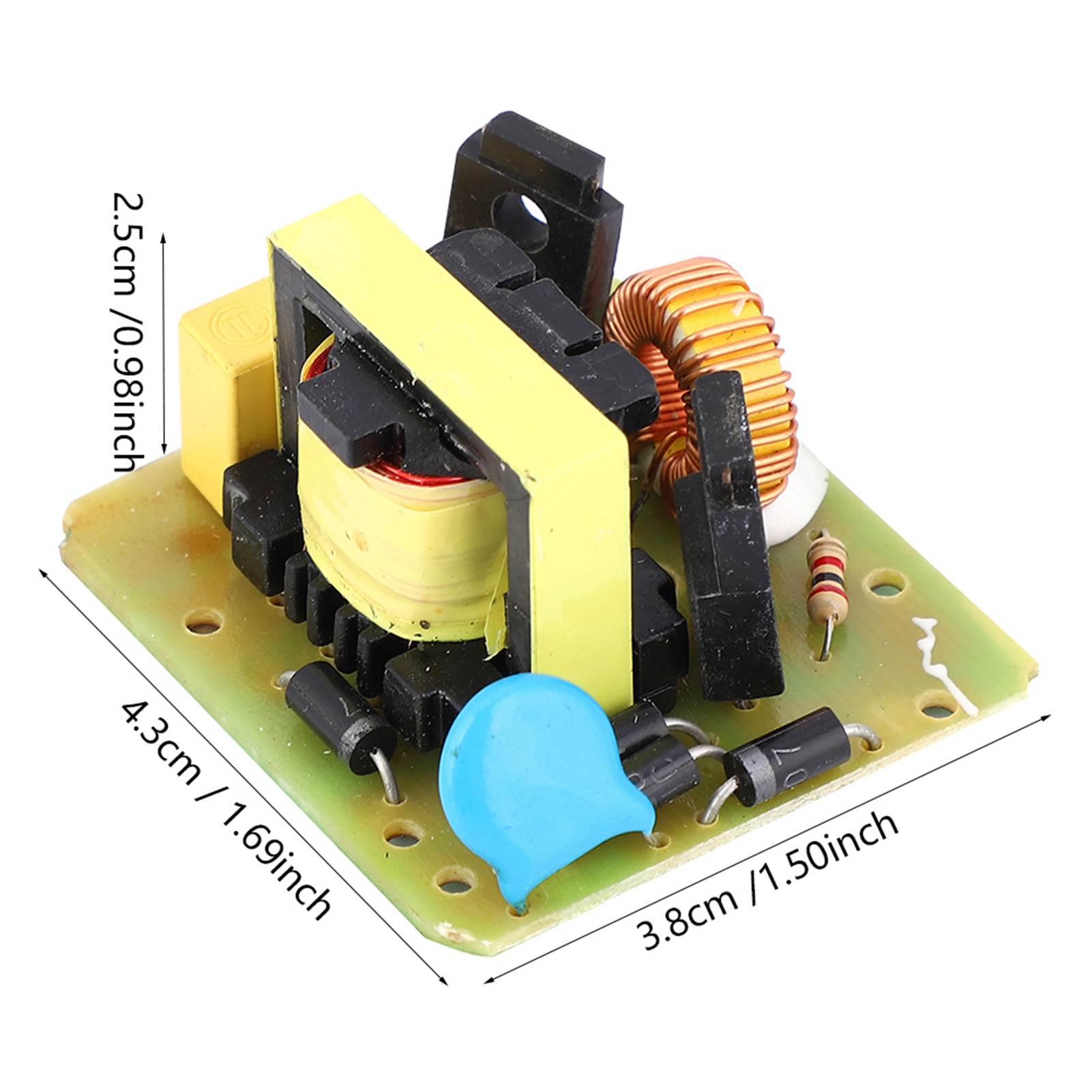 40W DC AC Inverter Power Supply 12V to 220V Step Up Transformer Boost Module. 