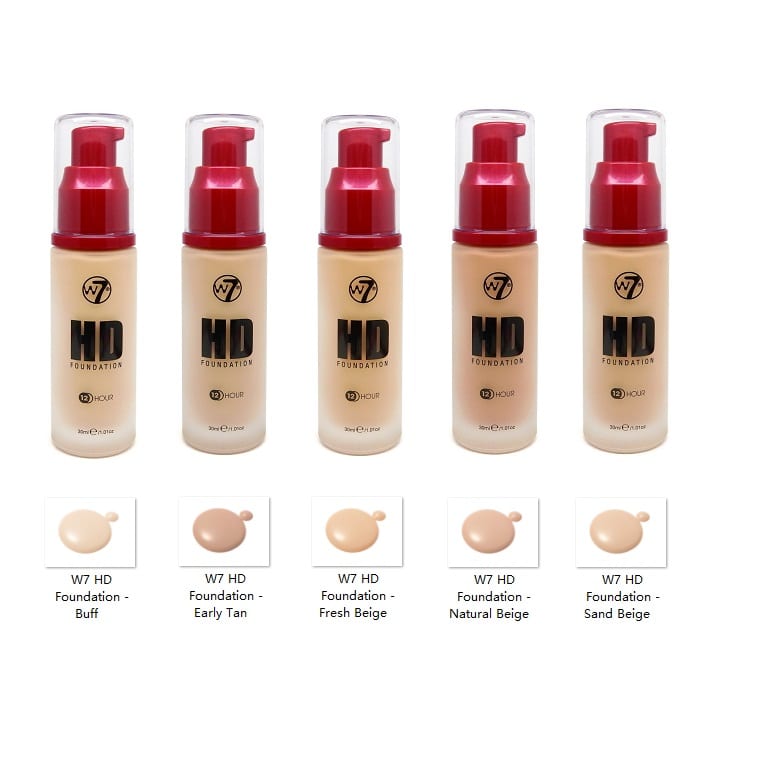 W7 Hd Foundation 30Ml - Foundation. 