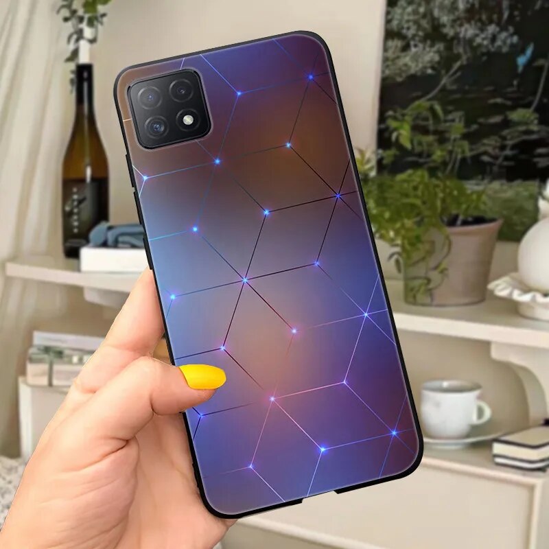 For Oppo A73 5G Case Soft TPU Silicone Back Cover Phone Case for Oppo A73 CPH2161 Case for OPPOA73 A 73 5G Coque Fundas Protect. 