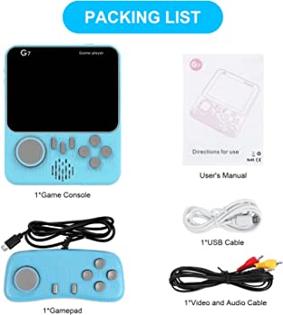 G7 Game Consoles HandHeld Video Gaming 3.5 inch