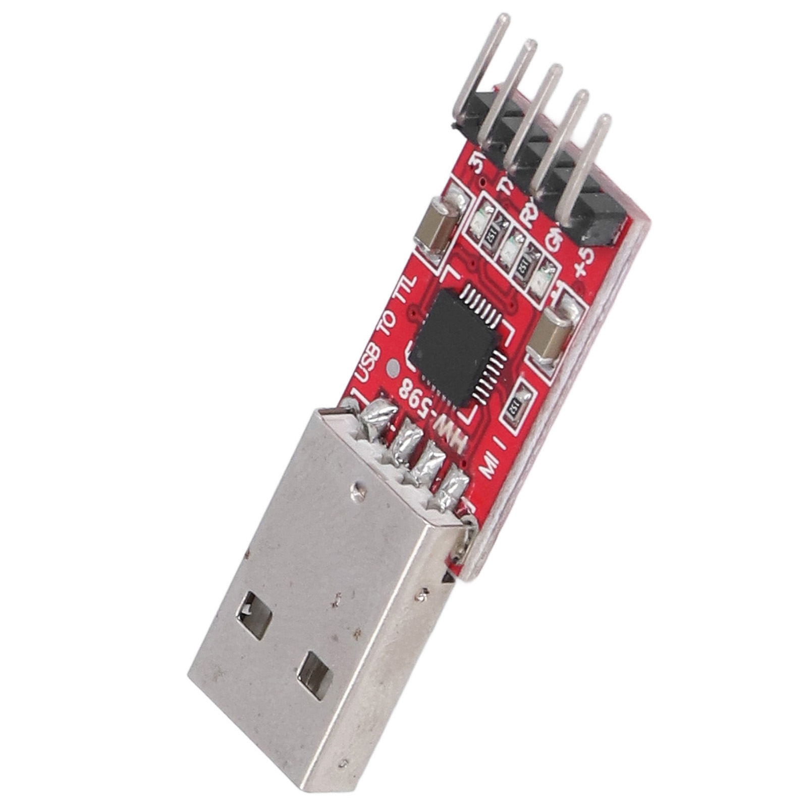 CP2102 USB to TTL Module Serial Converter Adapter STC Downloader with Jump Wire. 