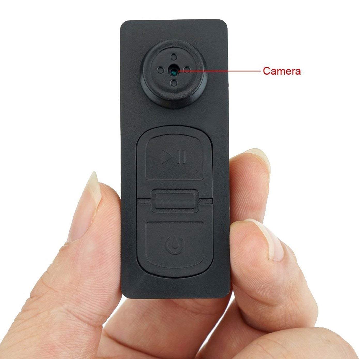 Camera Wired HD Audio and Video Recorder 720p Mini Secret Cam in Button Shape DVR action camera. 