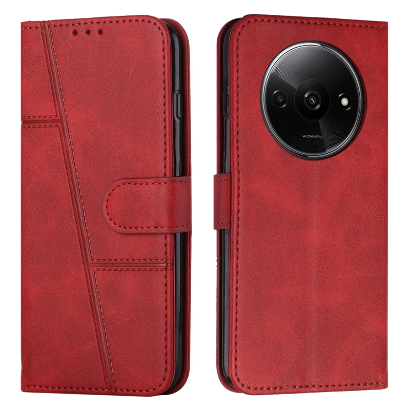 Custodia Portafoglio In Pelle PU Per Xiaomi Redmi A3/A3x - Cover Libro Flip Con Supporto, Slot Carte E Cinturino - Pattern Wing
