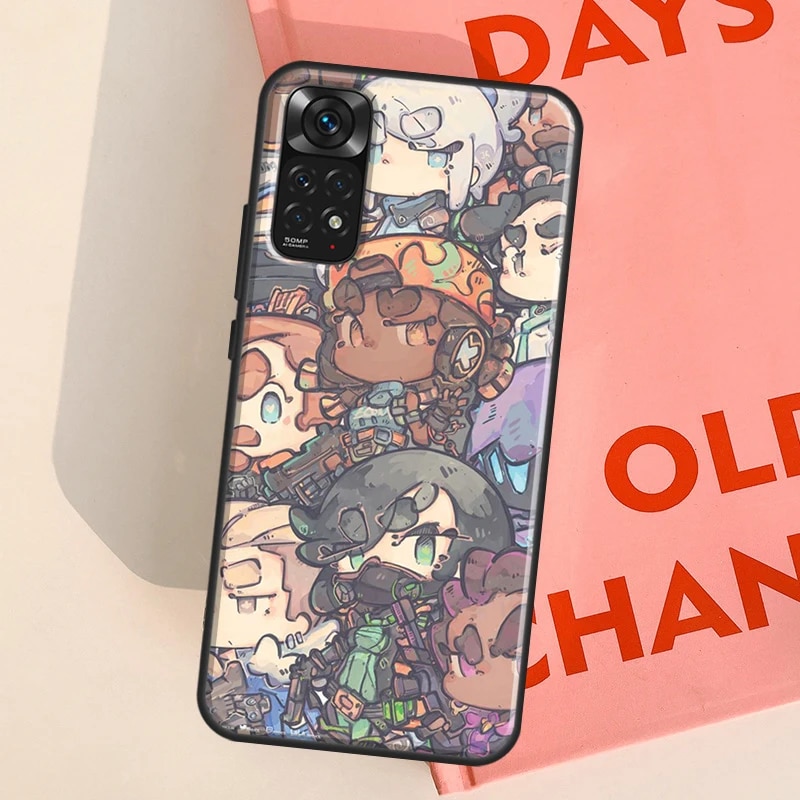 Valorant Game For Redmi 9 10 10C 10A 9C 12C Phone Case For Redmi Note 12 11 8 9 10 Pro 9S 10S 11S 12S. 