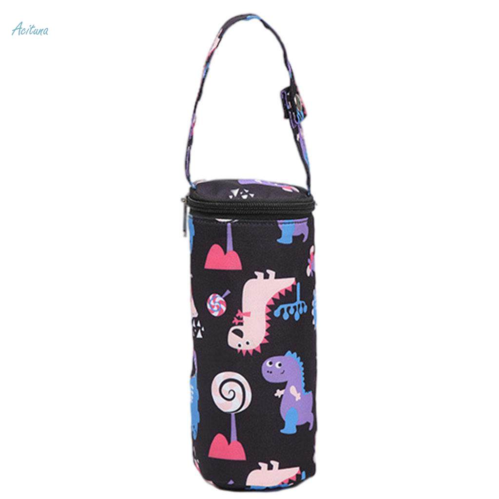2 x Portable Insulated Baby Bottle Bag Reusable for Daycare Travel Carrier. 
