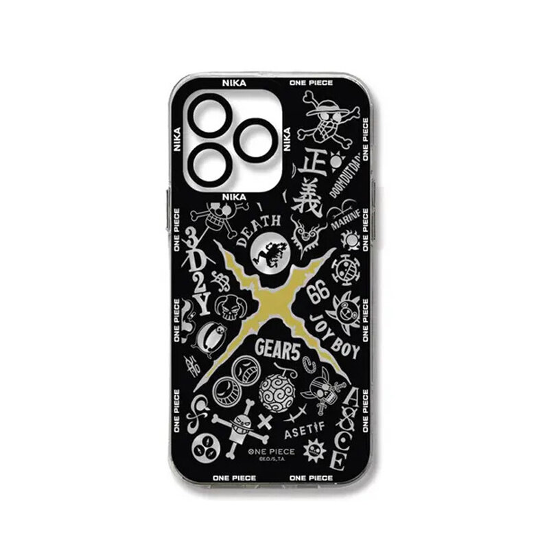 cover For Xiaomi Redmi Note 13 Pro Plus 12S 10 11 13C 12C 9C 9A 9T Casing Soft Silicone Case Anime One Piece Nica Luffy Zoro Chopper Bumper Clear Back Cover Cartoon Cool Full Protection