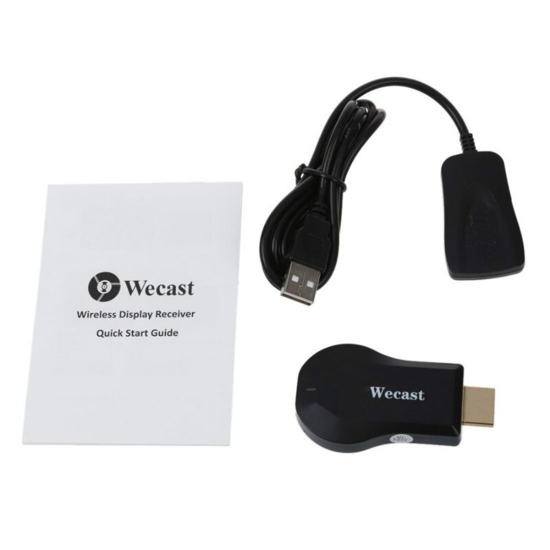 Wecast C2+ Miracast DLNA   Display TV  Streaming Media Player Suprt Mirroring Android Systerm. 