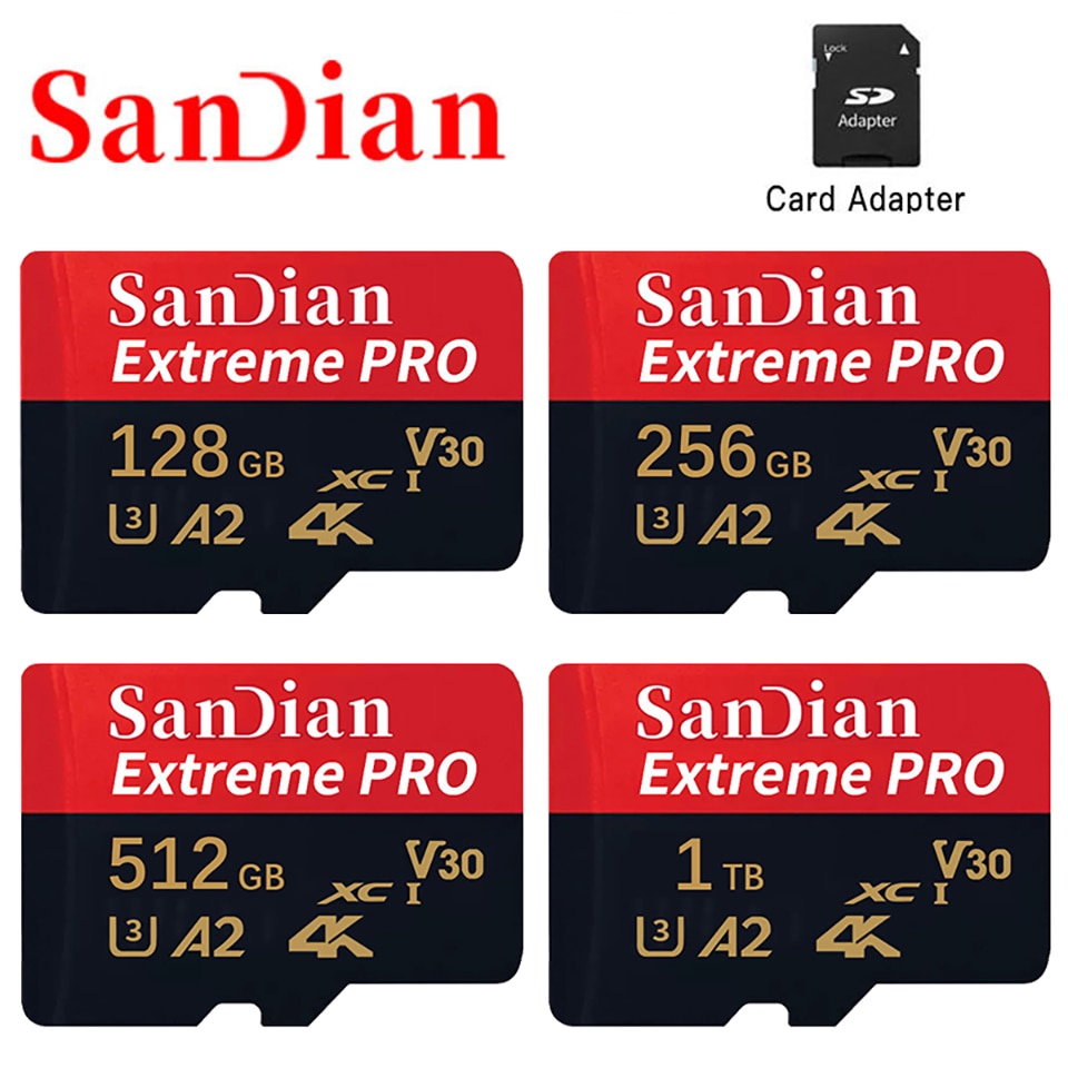 High Speed 1TB Micro Sd Card Micro TF Card 512GB Class10 256GB TF Flash Memory Card 128GB MINI SD CARD For PHONE/camera/PC. 