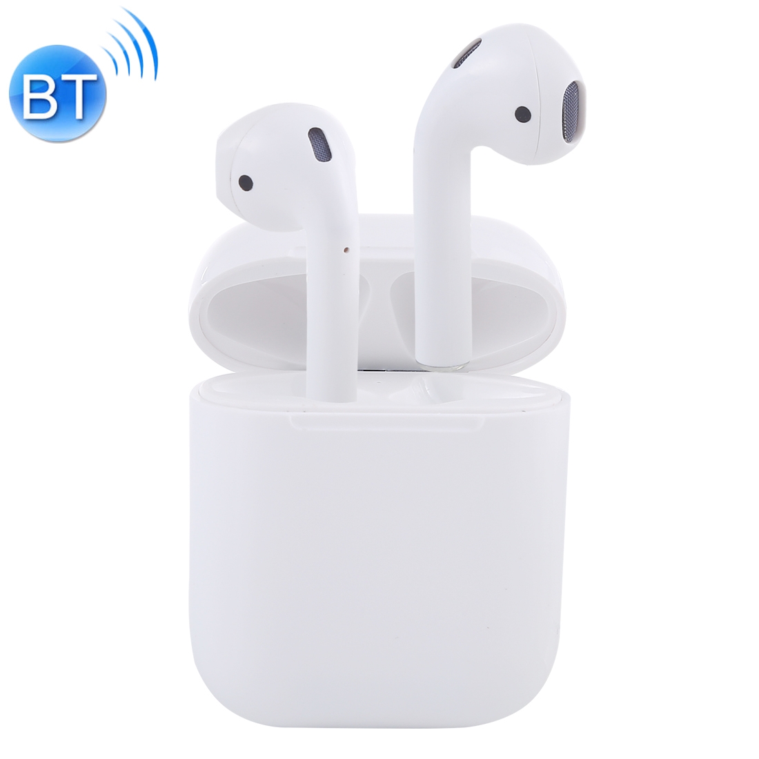 Mi12 TWS Binaural Calls Wireless Bluetooth 5.0 Earphones with Charging Case, Support Auto Pairing